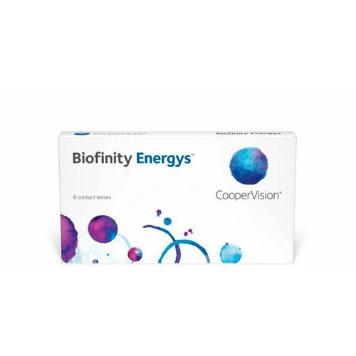 ���� ���������� ����� CooperVision Biofinity Energys, 3 ��., R 8,6, D -4,25, ����������, 1 ��. ������ ������