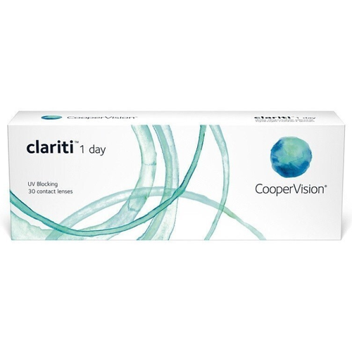 ���� ����������� ���������� ����� CooperVision Clariti 1 day, 30 ��., R 8,6, D +2,5, 1 ��. ������ ������
