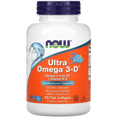   NOW Ultra Omega 3-D, 270 , 100 , 90 .   -     , -, 