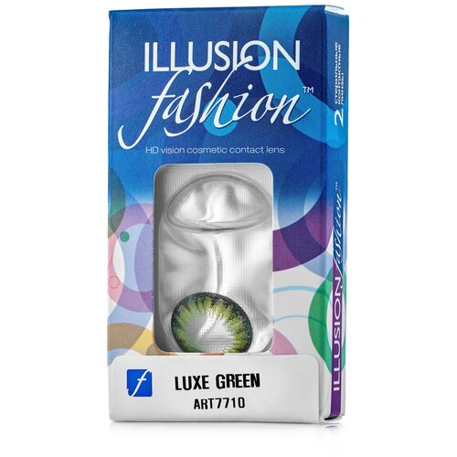    ILLUSION Fashion Luxe, 2 ., R 8,6, D -5, green   -     , -, 