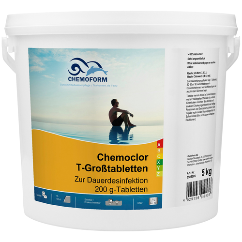 ���� �������� ��� �������� Chemoform Chemoclor T-Gro?tabletten (�� 200 ��), 5 �1 ������ ������