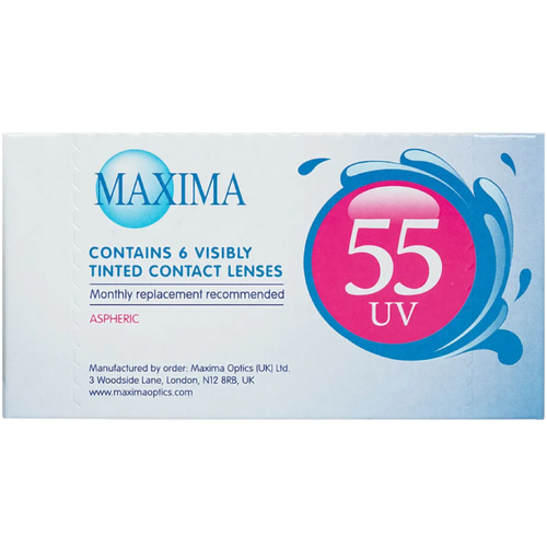    Maxima 55 UV, 6 ., R 8,6, D -5,25  