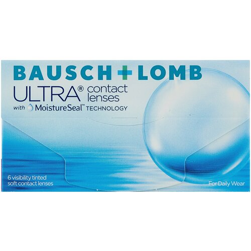 ���� ���������� ����� �� ����� BAUSCH+LOMB Ultra, 6 ��., R 8,5, D -6,5, 1 ��. ������ ������