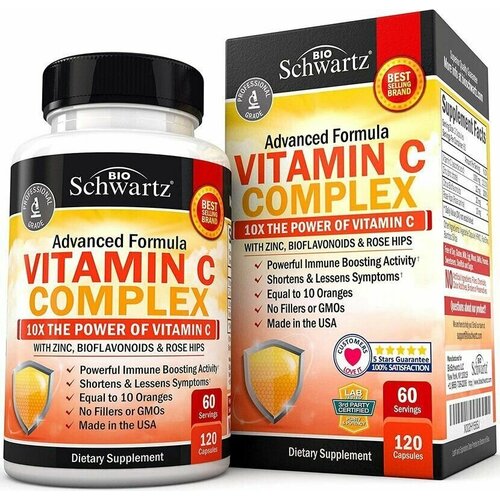 ���� �������� � ��������� � Vitamin C complex Bio Schwartz 120 ������ ������ ������