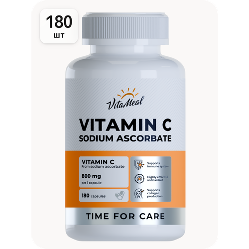 ���� ������� � �������� ������ 800 �� Vitamin C Sodium ascorbate, 180 ������ ������ ������
