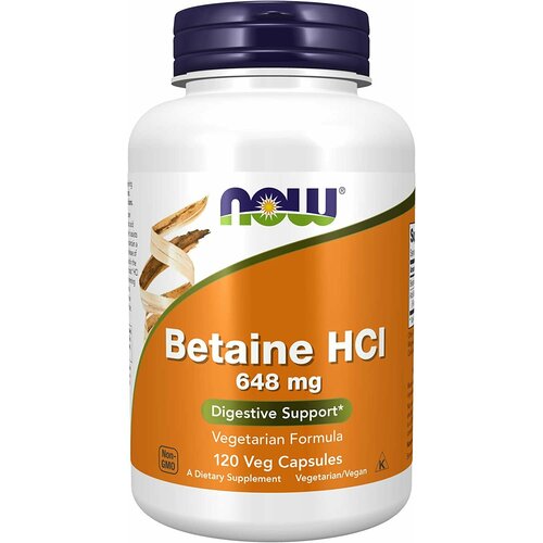 ���� NOW Betaine HCI 648 mg 120 caps / ��� ������ ����������� 648 �� 120 ���� ������ ������