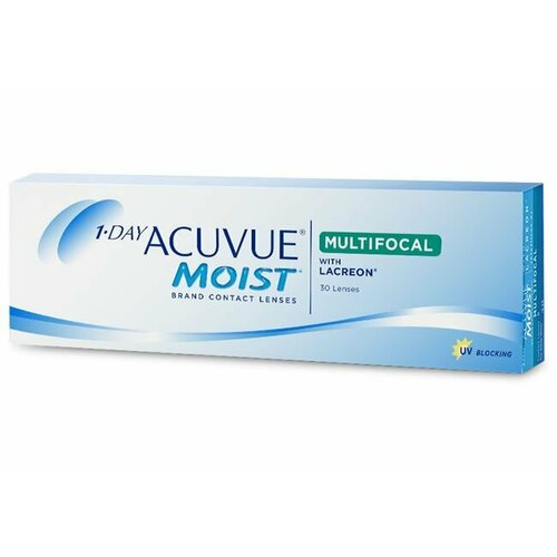 ���� ����������� ���������� ����� ACUVUE 1-DAY MOIST MULTIFOCAL, 30 ��., R 8,4, D -1,75, ADD: �������, 1 ��. ������ ������