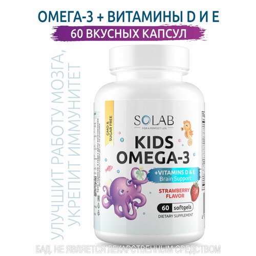   3        SOLAB     Omega 3 + D, E    60    -     , -, 