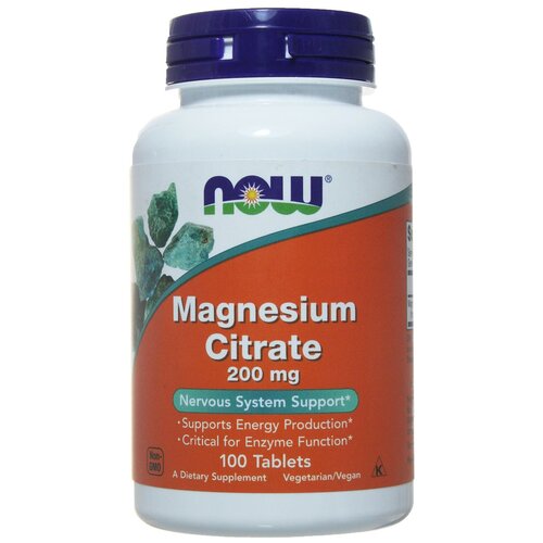   NOW Magnesium Citrate 200 , 210 , 200 , 100 .   -     , -, 