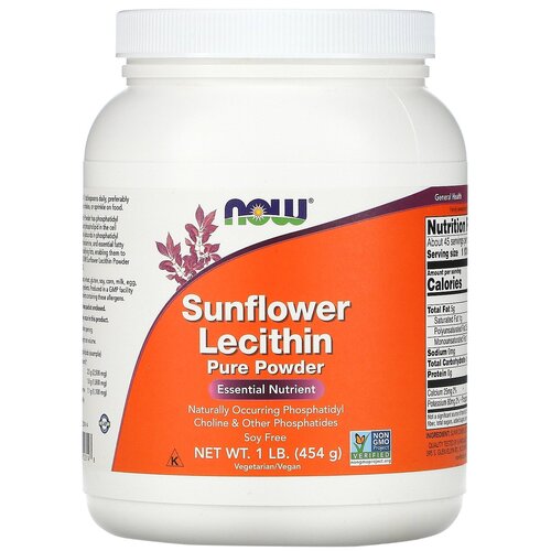   NOW Sunflower Lecithin, 454 , 454    -     , -, 