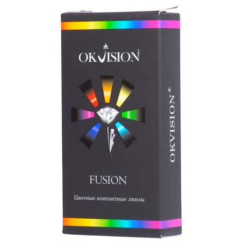    OKVision Fusion, 2 ., R 8,6, D -10, violet 2, 1 .   -     , -, 