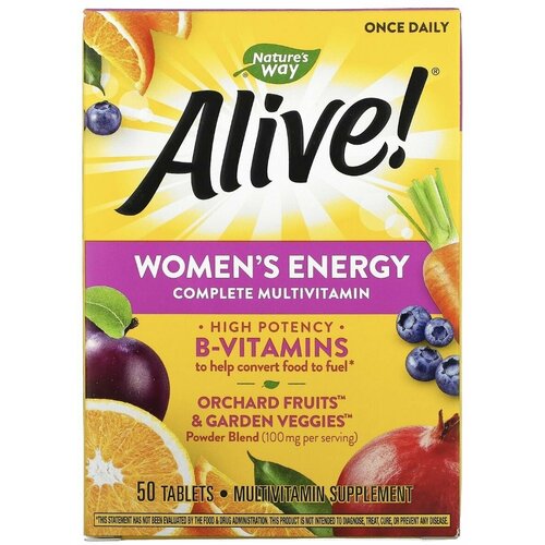 ���� Natures Way, Alive! ����������� ���������������� �������������� �������� ��� ������, 50 �������� ������ ������