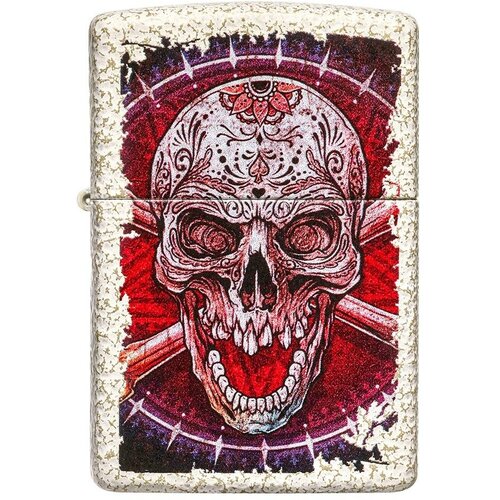    ZIPPO Classic 49410 Skull Design   Mercury Glass -    -     , -, 