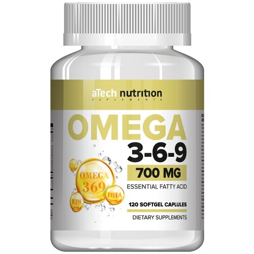���� ������� aTech Nutrition Omega 3-6-9, 120 ��. ������ ������
