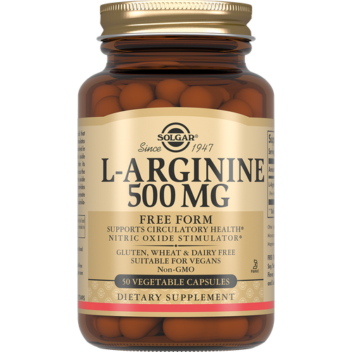 ���� Solgar L-Arginine ����., 500 ��, 100 �, 50 ��. ������ ������