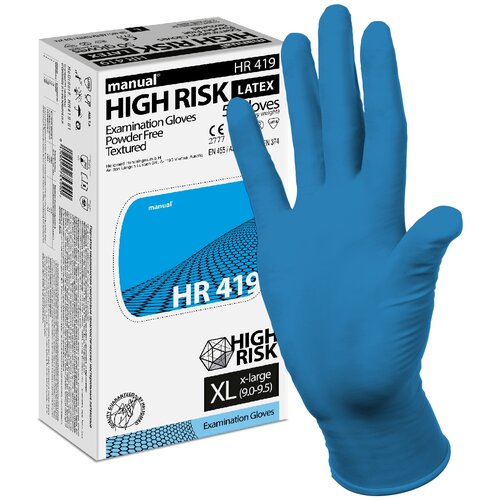    Manual Manual High Risk HR419, 25 , : XL, : , 10 .   -     , -, 