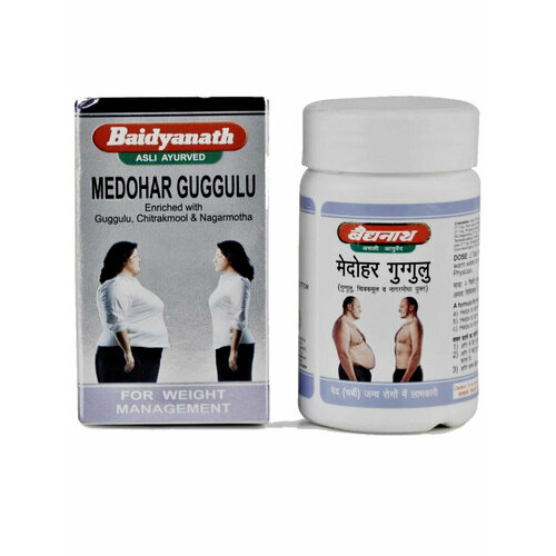 ���� �������� Medohar Guggulu Baidyanath / ������� ������� ����������, �������� ��� ���������, ��� �������� ������ �����������, 120 ���. ������ ������