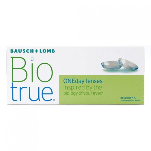 ���� ���������� ����� Bausch & Lomb Biotrue ONEday, 30 ��., R 8,6, D -8,5, 1 ��. ������ ������