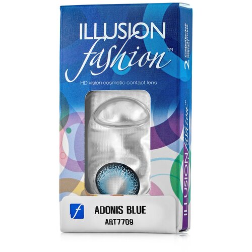 ���� ���������� ����� ILLUSION Fashion Adonis, 2 ��., R 8,6, D -0,5, blue ������ ������