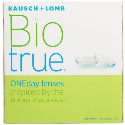    Bausch & Lomb Biotrue ONEday, 90 ., R 8,6, D -3, 1 .  