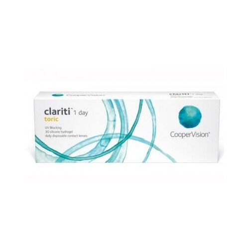    CooperVision Clariti 1 day toric., 30 ., R 8,6, D -0,75,CYL:-1,75,A:20, ADD: +1.00 D, , 1 .  