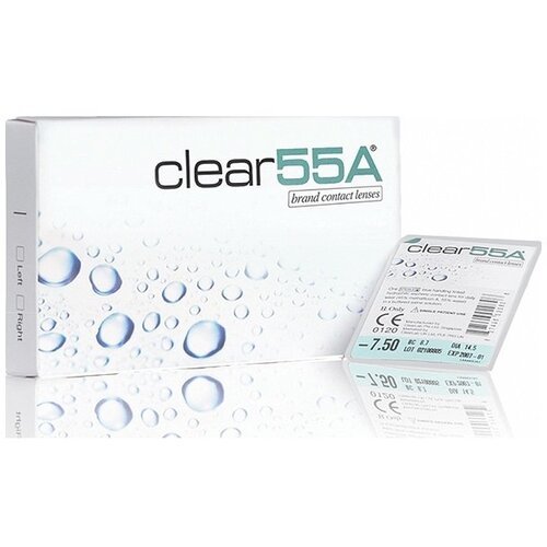    Clearlab Clear 55A, 6 ., R 8,7, D -4,25, , 1 .   -     , -, 