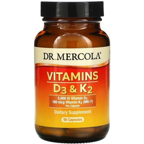 ���� ������� Dr. Mercola Vitamins D3 & K2, 90 ��. ������ ������