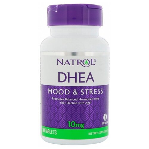 ���� �������� Natrol DHEA 10 ��, 10 ��, 30 ��. ������ ������
