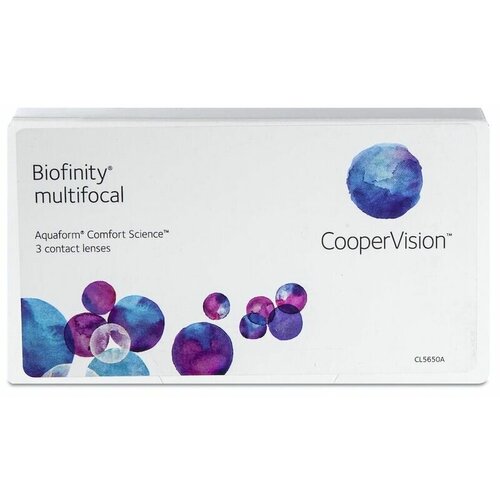    CooperVision Biofinity Multifocal, 3 ., R 8,6, D -0,5, ADD: +1.00 D, 1 .   -     , -, 