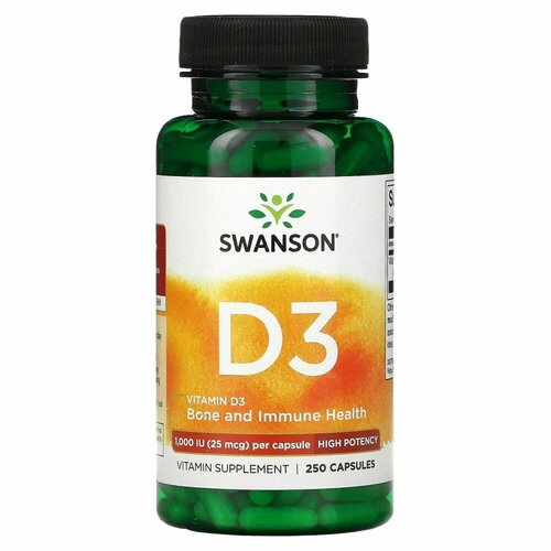 ���� Vitamin D3 Higher Potency, 1000 ME, 120 �, 250 ��. ������ ������