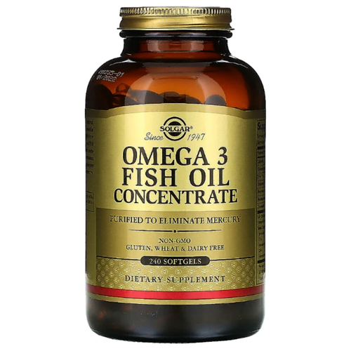 ���� Solgar Omega-3 Fish Oil Concentrate ����., 250 ��, 1.425 �, 240 ��. ������ ������