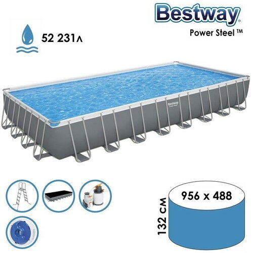  Bestway   Bestway Power Steel, 956?488?132 ,  -, , , 56623   -     , -, 