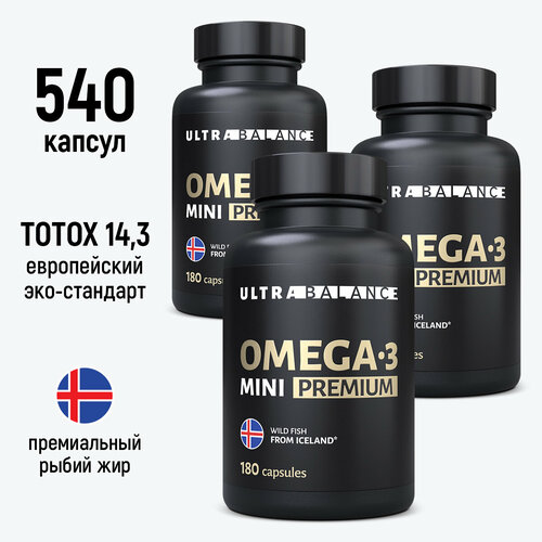 ���� ����� 3 ����, ����� ���, �������� Omega 3 , UltraBalance , 540 ������ ������ ������
