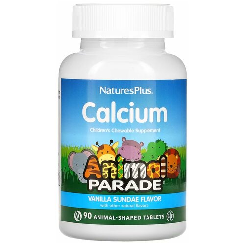  Nature's Plus Animal Parade Calcium Chewable, 90 .   -     , -, 