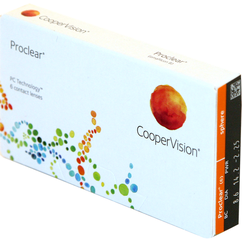���� ���������� ����� CooperVision Proclear.., 6 ��., R 8,6, D +18, ����������, 1 ��. ������ ������