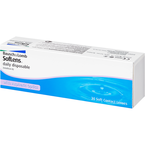    Bausch & Lomb Soflens Daily Disposable, 30 ., R 8,6, D -5  