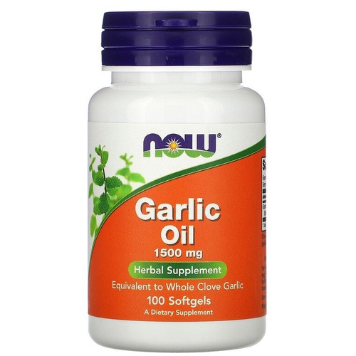 ���� ������� NOW Garlic Oil, 80 �, 100 ��. ������ ������