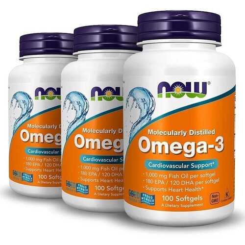 ���� Omega-3 ����., 1000 ��, 450 �, 100 ��., 3 ��. ������ ������
