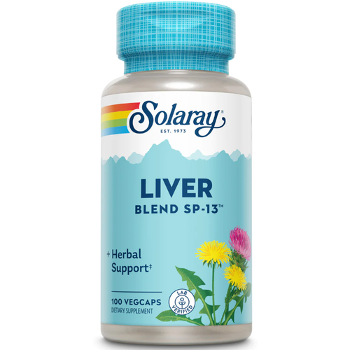 ���� Solaray Liver Blend SP-13 (milk Thistle Dandelion with Cell Salt Nutrients) 100 ��� ������ (Solaray) ������ ������