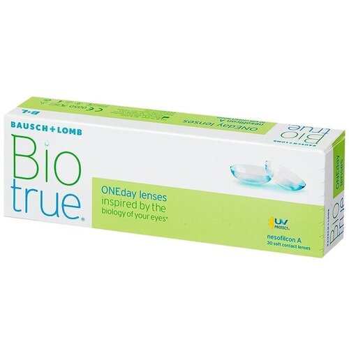    Bausch & Lomb Biotrue ONEday, 30 ., R 8,6, D -7,5, 1 .  