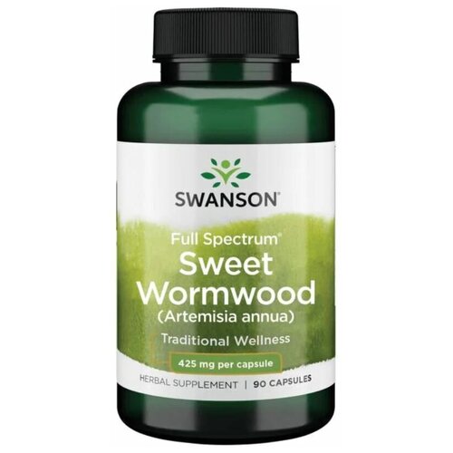  Swanson Sweet Wormwood 425 mg (Artemisia Annua)  425  90  (Swanson)   -     , -, 