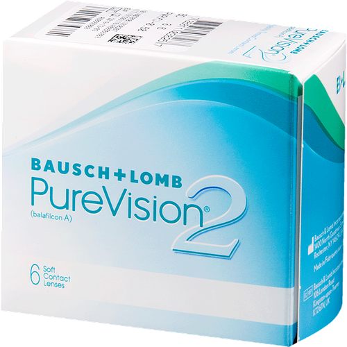    Bausch & Lomb PureVision 2 HD., 6 ., R 8,6, D -3  