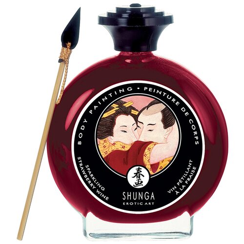 ���� SHUNGA ������ ��� ���� Sparkling Strawberry Wine, 100 ��, �������� � ���������� ������ ������