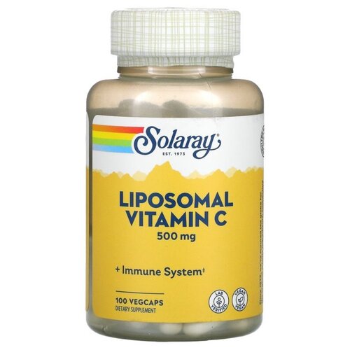 ���� ������� Solaray Liposomal Vitamin C, 140 �, 500 ��, 100 ��. ������ ������