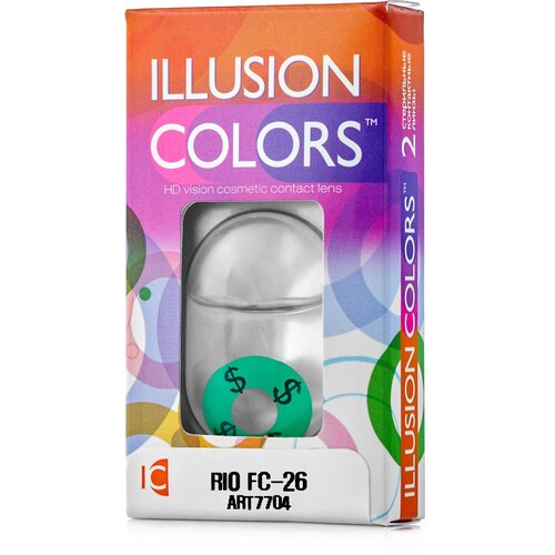    ILLUSION olors Rio, 2 ., R 8,6, D 0, fc-26   -     , -, 