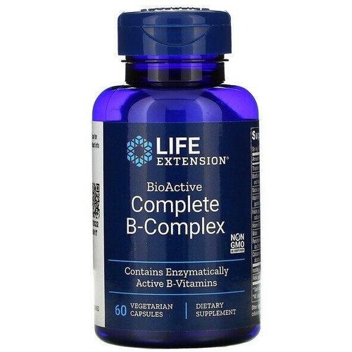  LIFE Extension BioActive Complete B-Complex 60 vcaps   -     , -, 