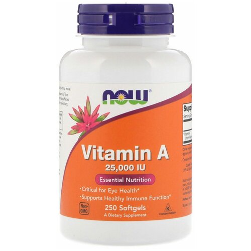   NOW Vitamin , 300 , 25000  , 250 .   -     , -, 