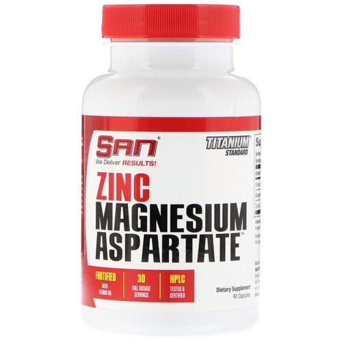    B6  Zinc Magnesium Aspartate ZMA, 90    -     , -, 