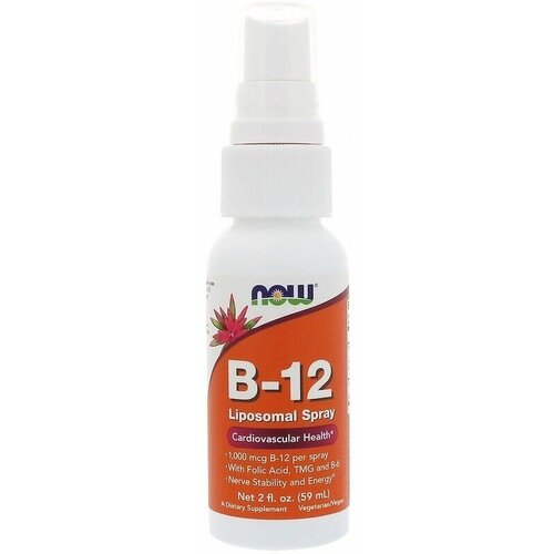 ���� ������� B12 NOW B12 Liposomal Spray 59 ml / ��� �12 ������������� ����� 59 �� ������ ������