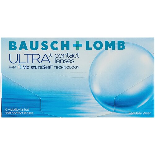 ���� ���������� ����� �� ����� BAUSCH+LOMB Ultra, 6 ��., R 8,5, D -2, 1 ��. ������ ������